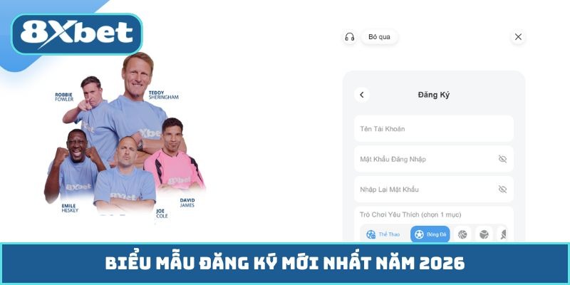 Biểu mẫu đăng ký mới nhất năm 2026